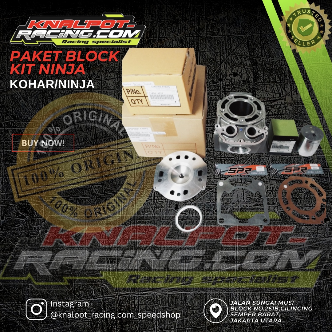 PAKET BLOK KIT NINJA KOHAR/TOURING